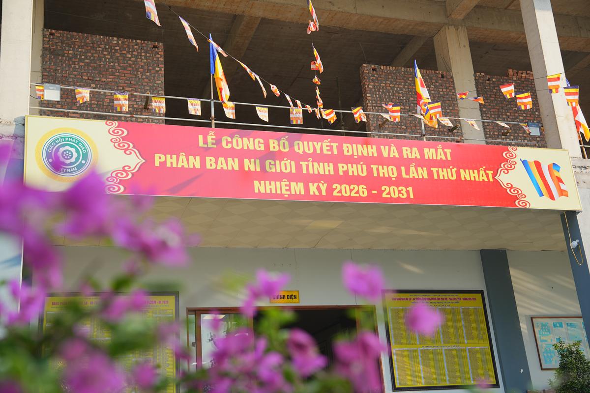 Phú Thọ: Hội nghị công bố quyết định và ra mắt Phân ban Ni giới GHPGVN tỉnh nhiệm kỳ 2026 - ảnh 2