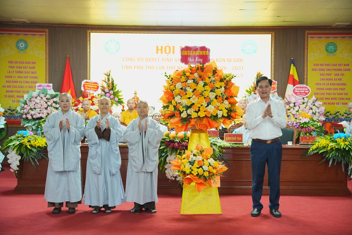 Phú Thọ: Hội nghị công bố quyết định và ra mắt Phân ban Ni giới GHPGVN tỉnh nhiệm kỳ 2026 - ảnh 32